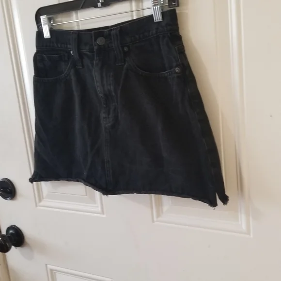 Madewell Jean Mini Skirts - Picture 4 of 10